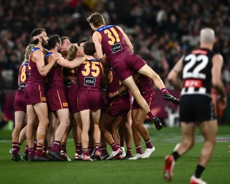 The Lions Crush The Magpies to Claim Grand Final Clash Against Geelong